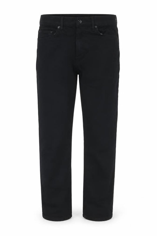 M&S Men’s Black 34 Cargo Trousers 33in Leg Stretch Zip Pockets