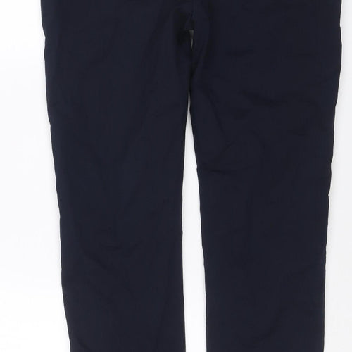 Marks and Spencer Men Black 34/33 Slim Stretch Chino Trousers