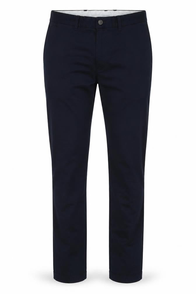 Marks and Spencer Men’s Blue 34/31 Slim Cotton Stretch Trousers