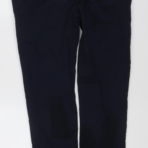 Marks and Spencer Men’s Blue 34/31 Slim Cotton Stretch Trousers