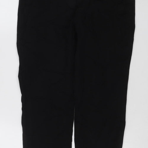 Marks and Spencer The Mia Women's Black Slim Trousers UK 14 Short
