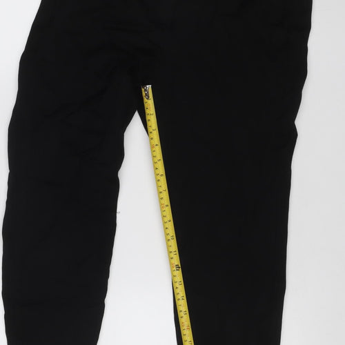 Marks and Spencer The Mia Women's Black Slim Trousers UK 14 Short