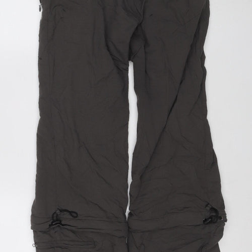 Craghoppers Women’s Black UK 8 Convertible Cargo Walking Trousers