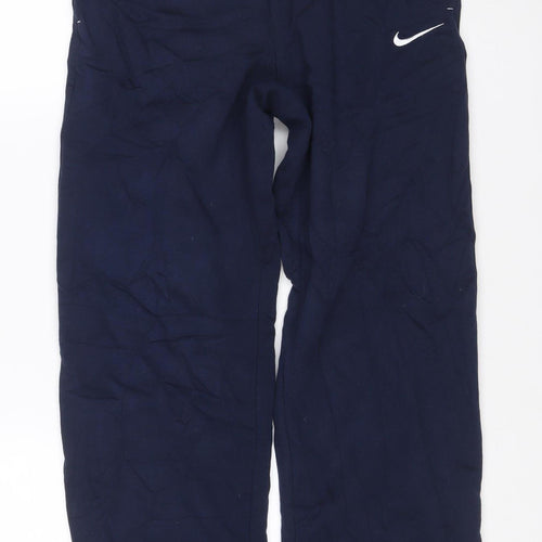 Nike Boys Blue XL 13-14 Years Jogger Track Pants Cotton Blend