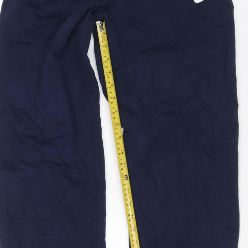 Nike Boys Blue XL 13-14 Years Jogger Track Pants Cotton Blend