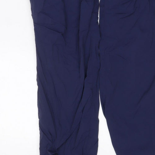 Berghaus Men's Blue L Snow Pants Elastic Waist Drawstring Ankle Outdoor