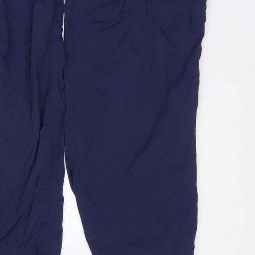 Berghaus Men's Blue L Snow Pants Elastic Waist Drawstring Ankle Outdoor