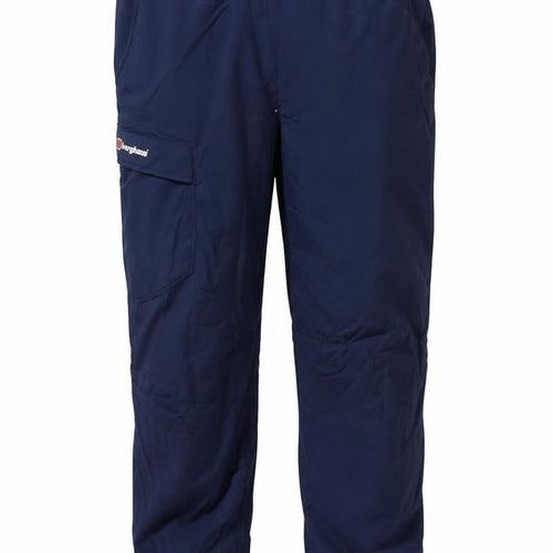 Berghaus Men's Blue L Snow Pants Elastic Waist Drawstring Ankle Outdoor
