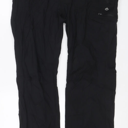 Craghoppers Men’s Black 40in Regular Stretch Outdoor Trousers