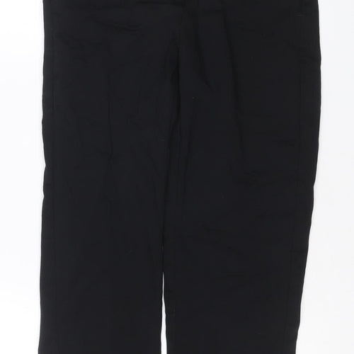 Marks and Spencer Women Black UK 10 Long The Mia Slim Trousers