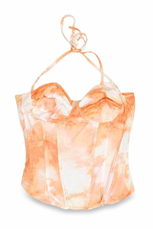 PrettyLittleThing Women Multicoloured UK 10 Cropped Off Shoulder Blouse