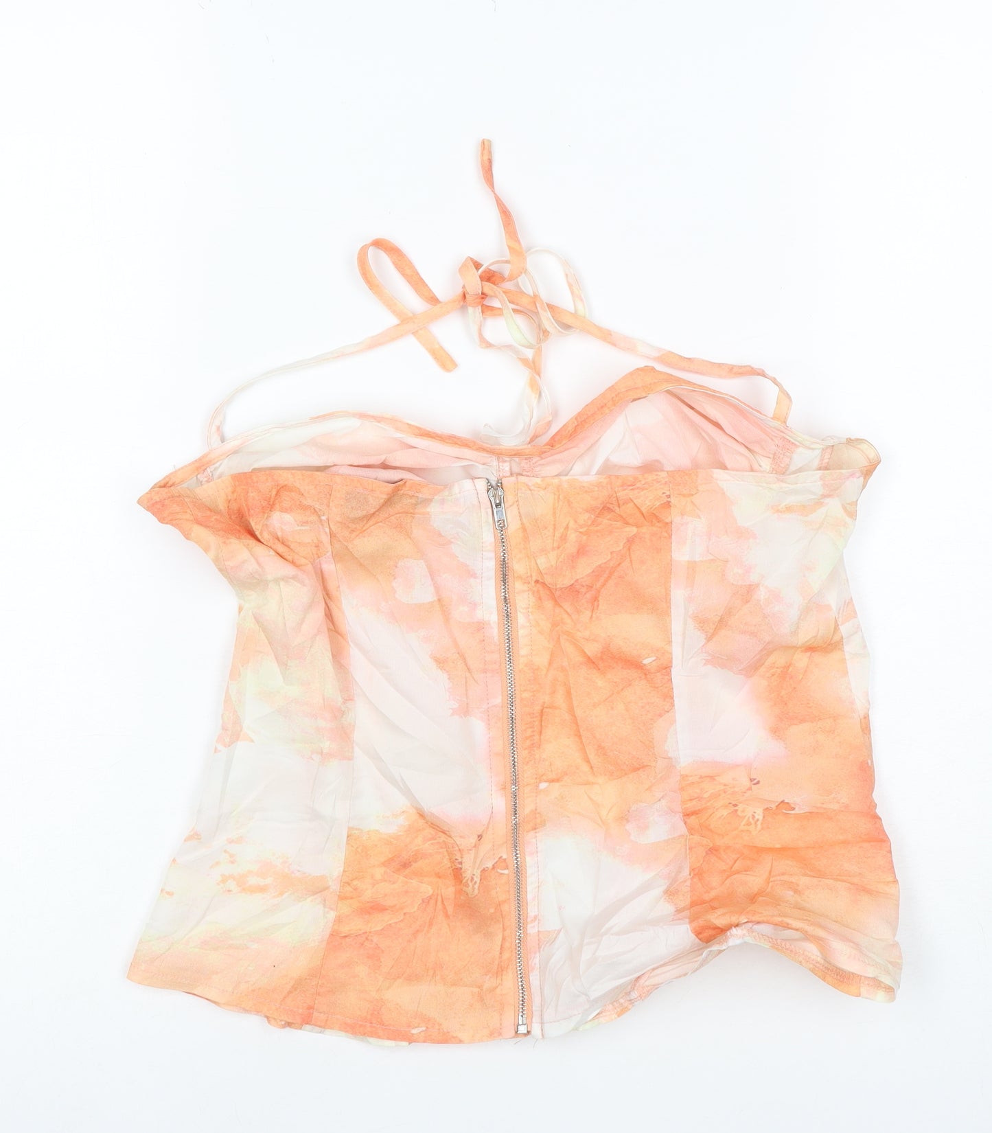 PrettyLittleThing Women Multicoloured UK 10 Cropped Off Shoulder Blouse
