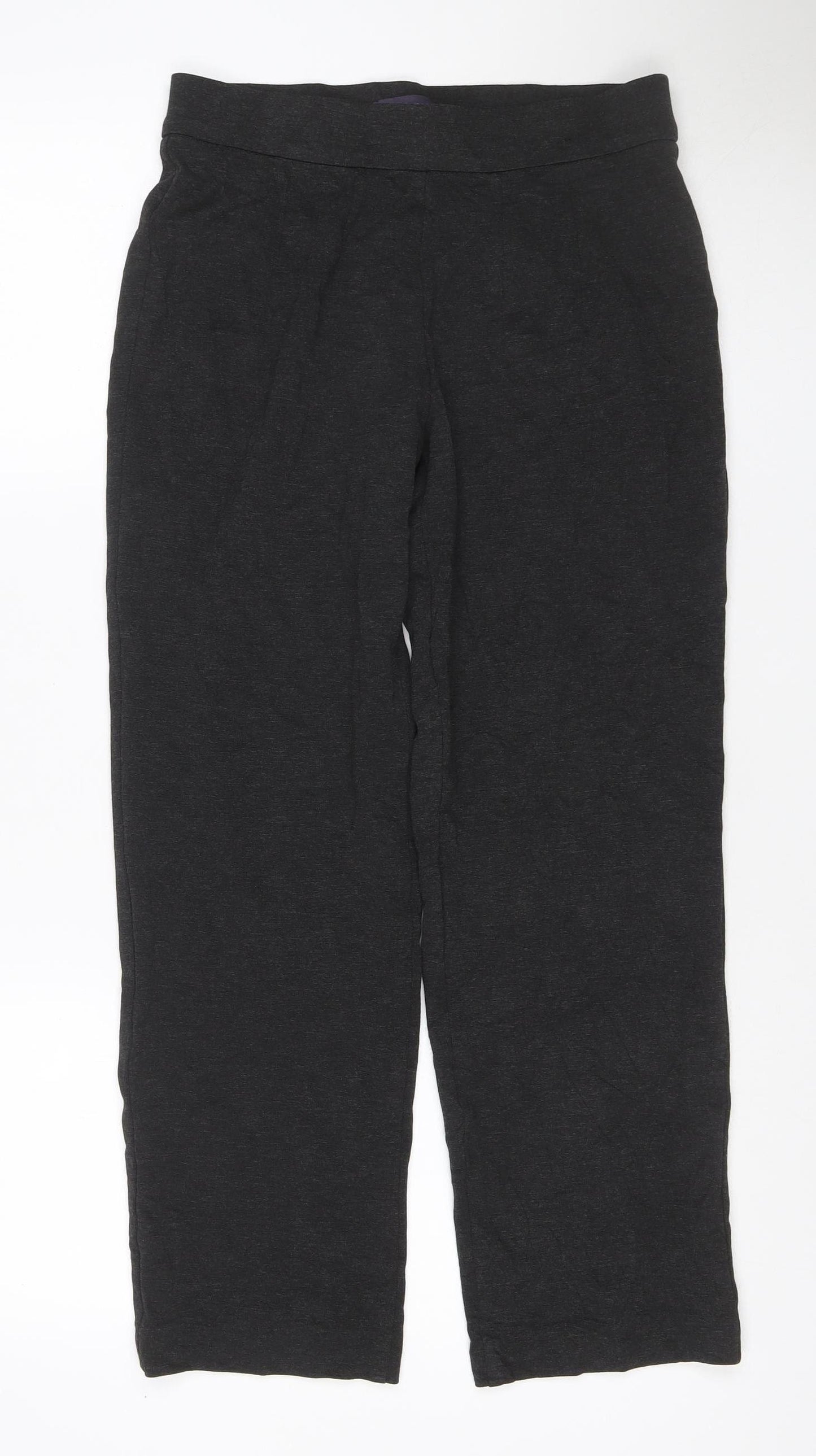 M&S Collection Women’s Black Size 8 Stretch Straight Trousers