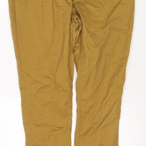 Denim Co. Men’s Brown Khaki Stretch Jeans XL Regular 5 Pocket