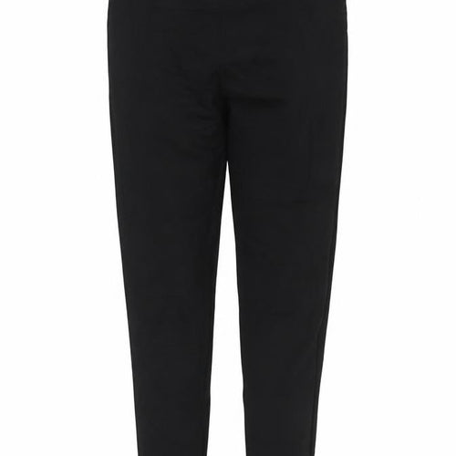 M&S Women’s Black Size 8 Regular Straight Stretch Trousers