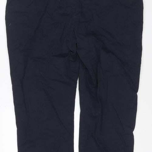 Marks & Spencer Men's Blue 44 Classic Fit Stretch Chino Trousers