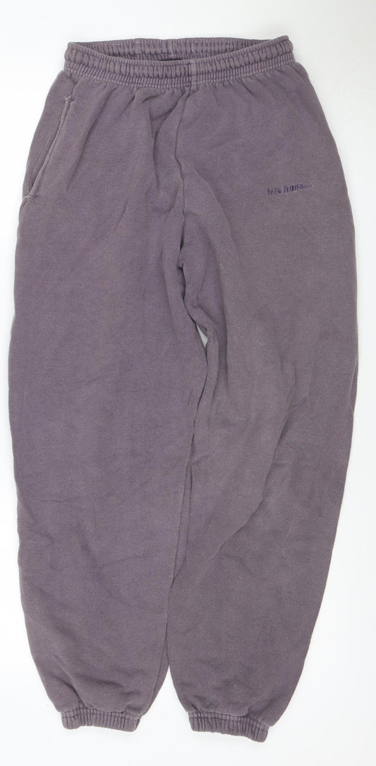 iets frans... Women Grey Fleece Jogger Trousers Size S