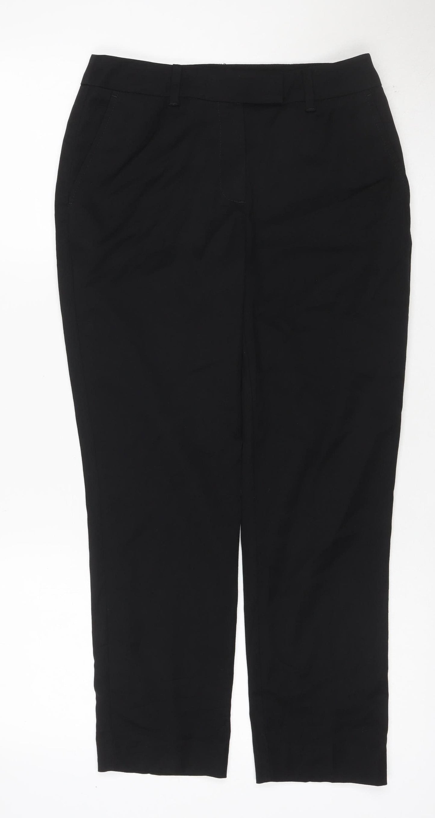 Principles Petite Women’s Black Size 8 Tailored Straight Dress Trousers