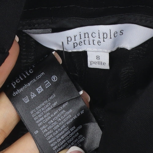 Principles Petite Women’s Black Size 8 Tailored Straight Dress Trousers