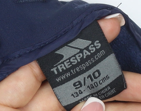 Trespass Boys Blue 9-10 Years Snow Pants Softshell Waterproof Ski Trousers