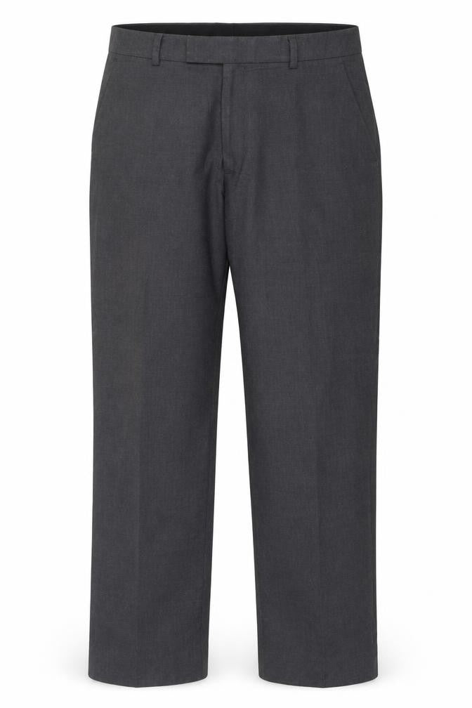 Marks and Spencer Men’s Grey 32 31 Straight Dress Trousers