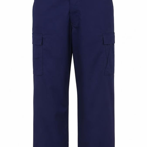 Marco Essentials Men’s Blue 34 Regular Cargo Trousers Poly Cotton