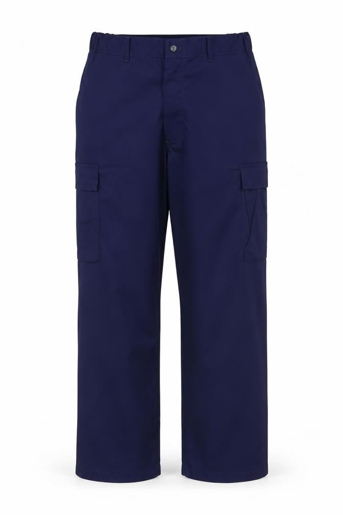 Marco Essentials Men’s Blue 34 Regular Cargo Trousers Poly Cotton
