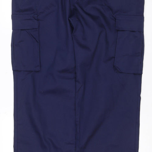 Marco Essentials Men’s Blue 34 Regular Cargo Trousers Poly Cotton
