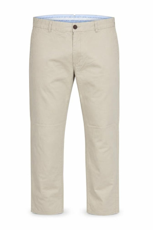 Crew Clothing Co. Men’s Beige 34 Regular Cotton Chino Trousers