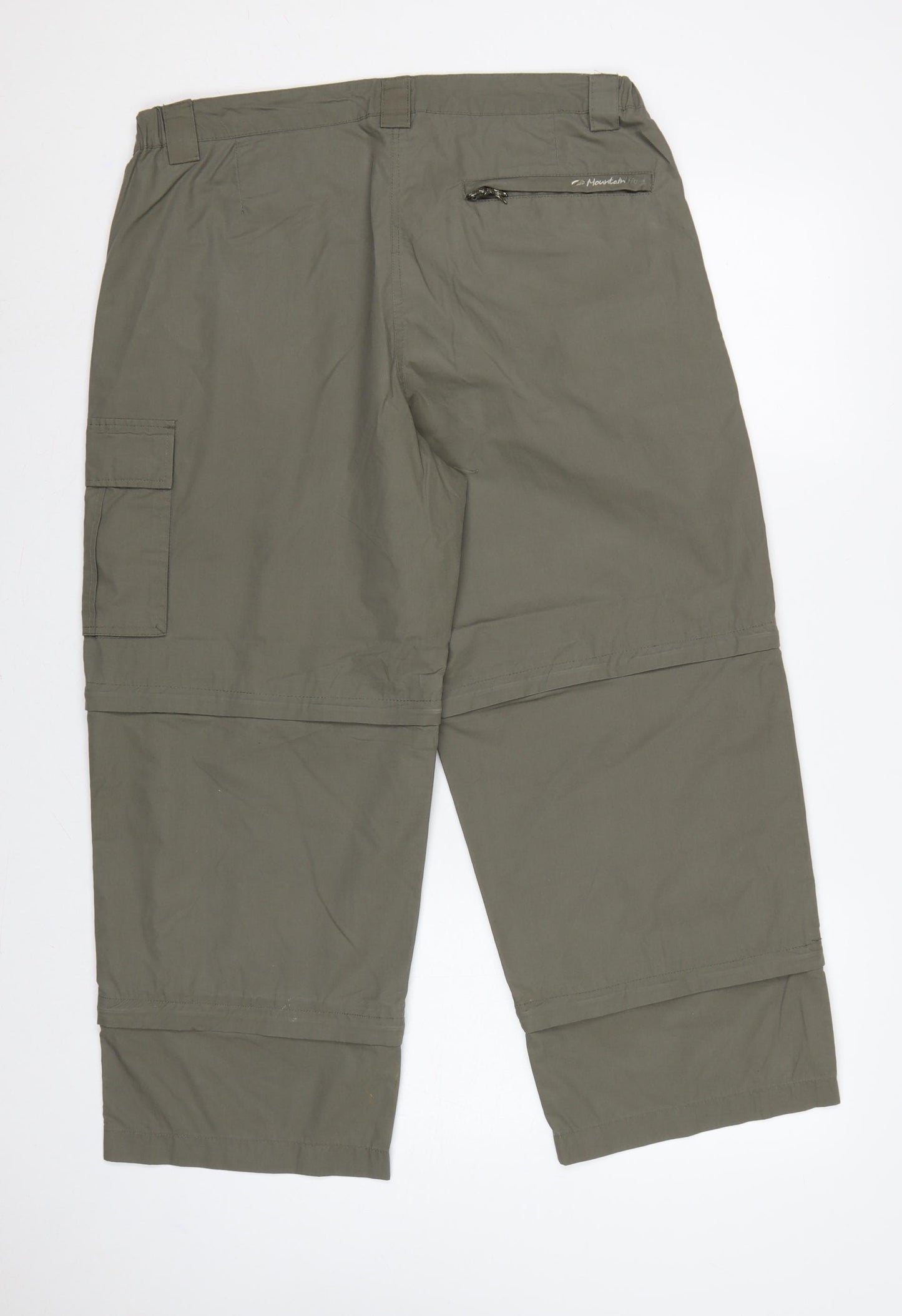 Mountainlife Women’s Grey Size 16 Convertible Cargo Trousers