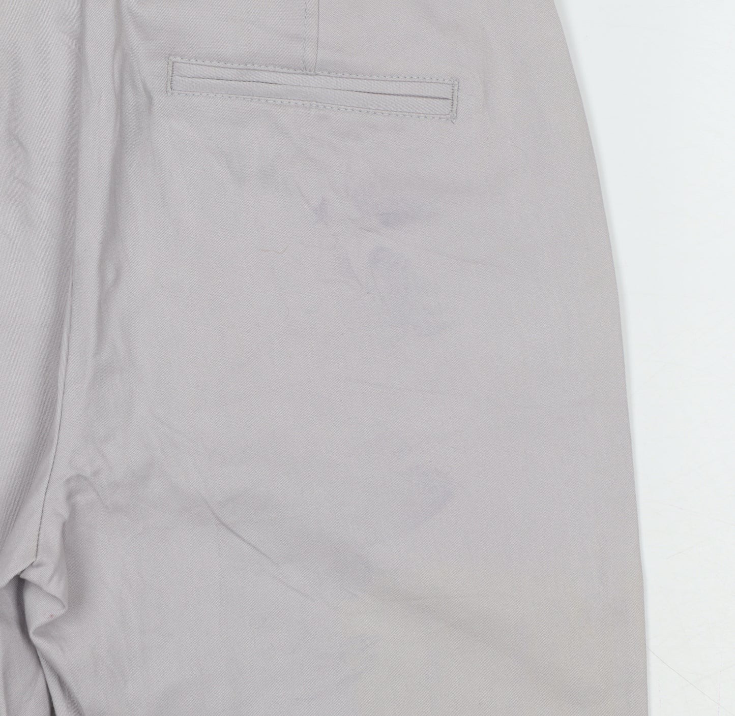 Wallis Women’s Grey UK 10 Tapered Cotton Stretch Work Trousers