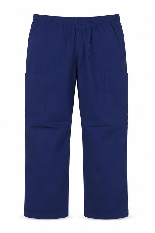 Dickies Men’s Blue XL Cargo Workwear Trousers Elastic Waist