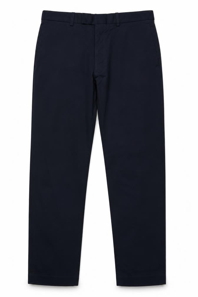 Marks & Spencer Autograph Men's Navy 32in Slim Fit Trousers 31in Leg