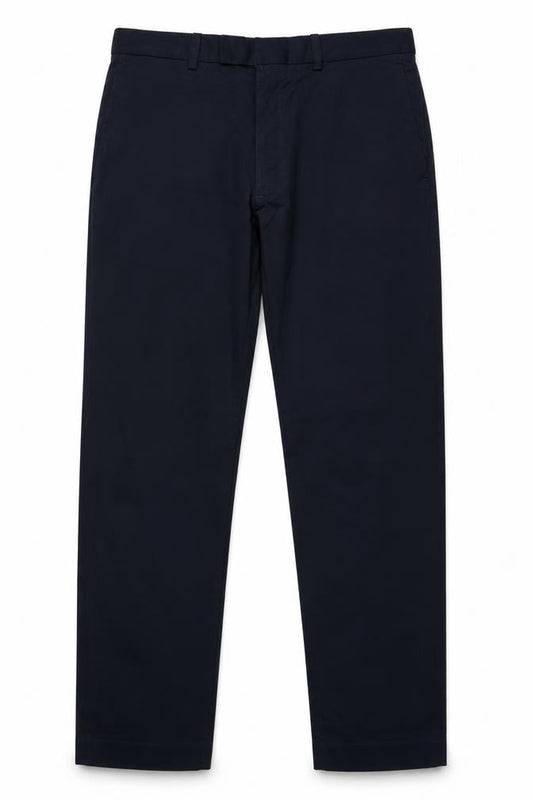 Marks & Spencer Autograph Men's Navy 32in Slim Fit Trousers 31in Leg