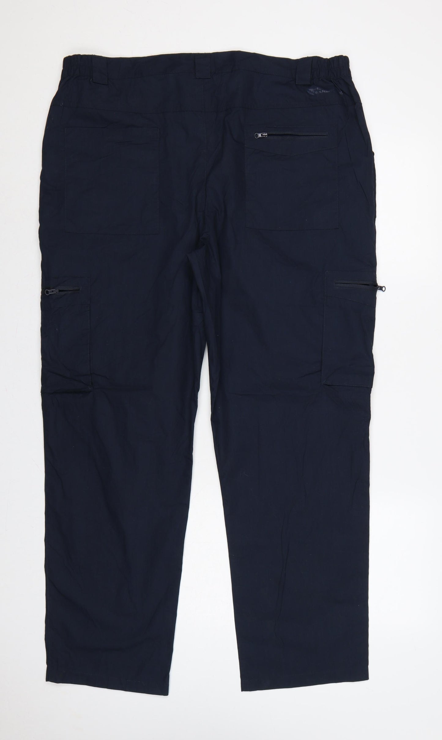 Mountain Warehouse Women’s Blue Cargo Trousers Size 38 Quick Dry