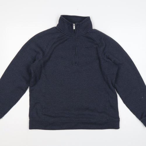 Craghoppers Men’s Blue M Half Zip Fleece Sweatshirt High Neck