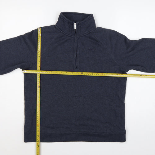 Craghoppers Men’s Blue M Half Zip Fleece Sweatshirt High Neck