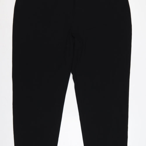 Marks & Spencer Women’s Black UK 22 Regular Straight Dress Trousers