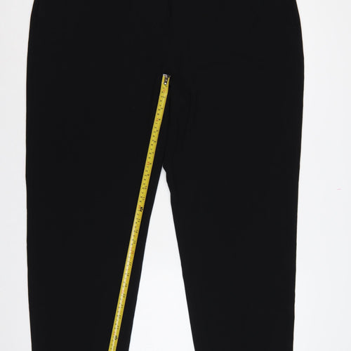 Marks & Spencer Women’s Black UK 22 Regular Straight Dress Trousers