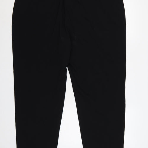 Marks & Spencer Women’s Black UK 22 Regular Straight Dress Trousers