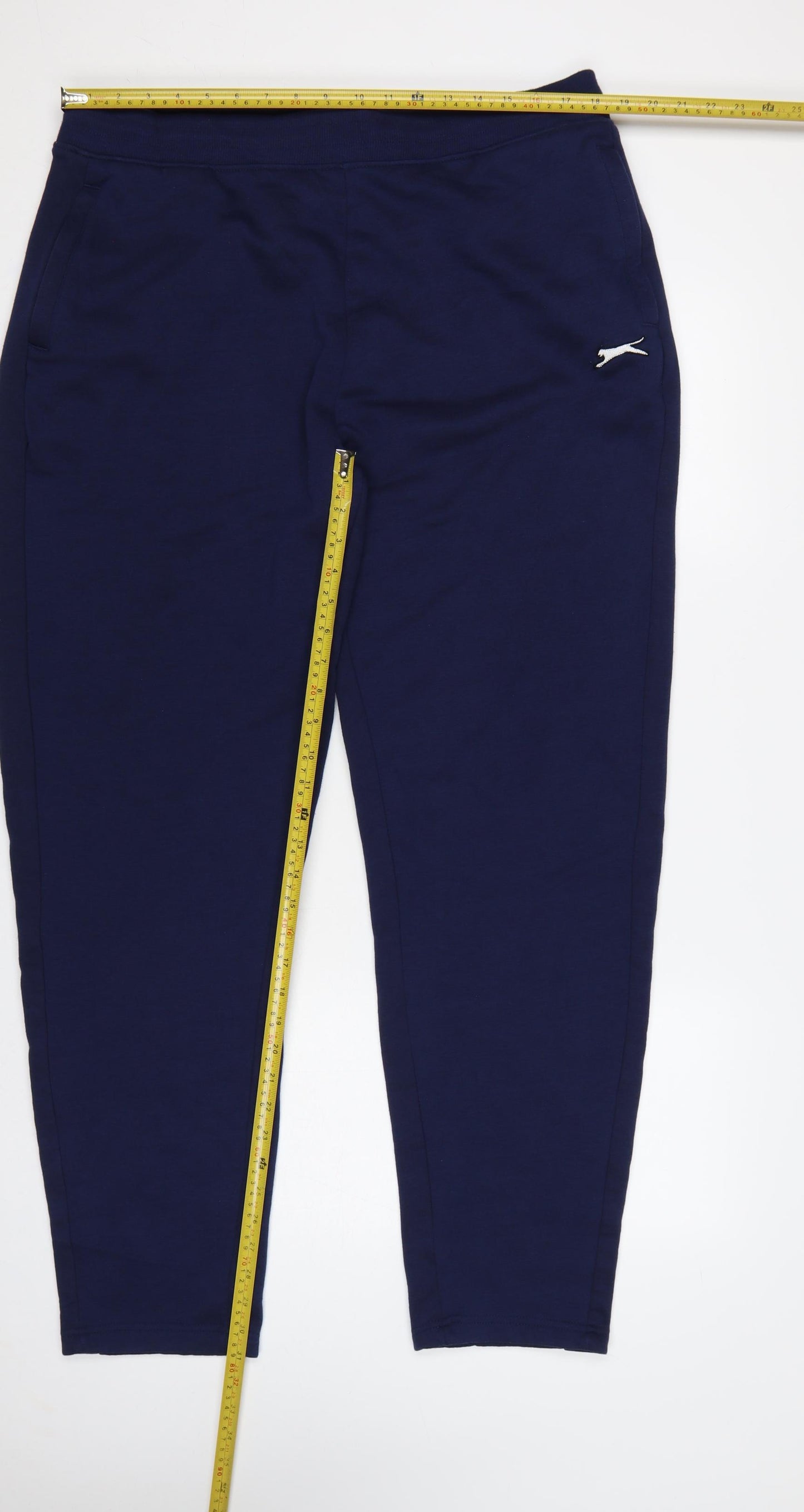 Slazenger Men’s Blue 2XL Logo Tapered Jogger Sweatpants