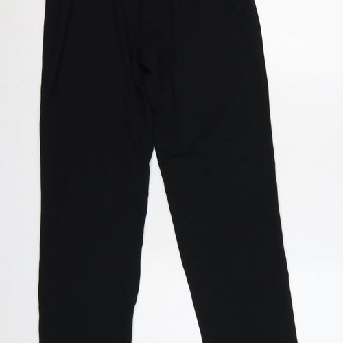 Marks and Spencer Women Black UK 10 Long High Rise Stretch Leggings