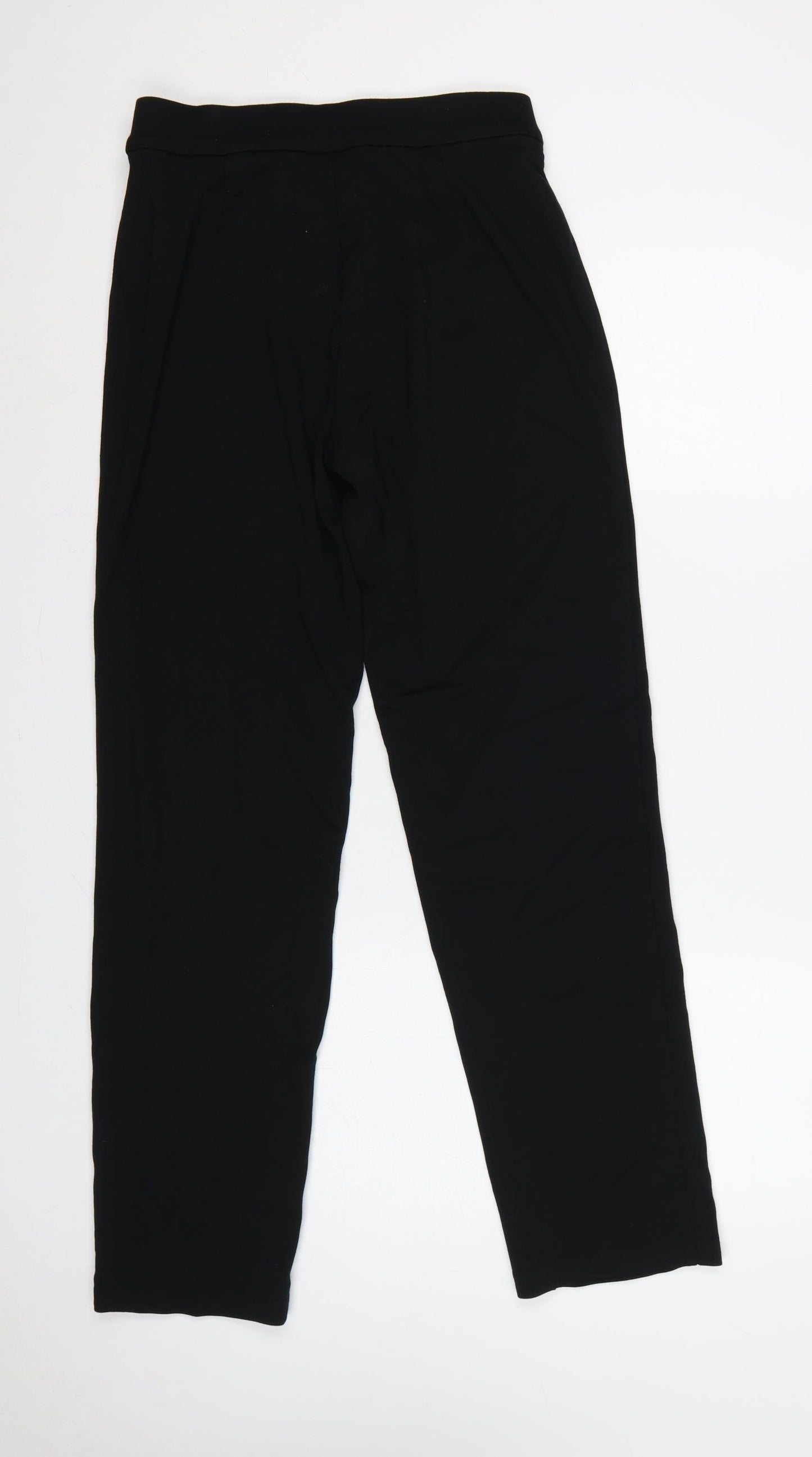 Marks and Spencer Women Black UK 10 Long High Rise Stretch Leggings