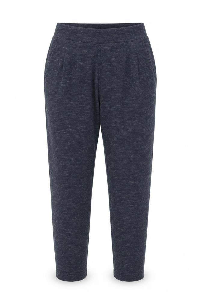 White Stuff Women’s Blue UK 8 Tapered Jogger Trousers Elastic Waist