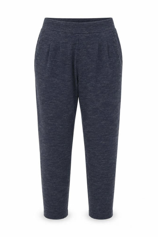 White Stuff Women’s Blue UK 8 Tapered Jogger Trousers Elastic Waist