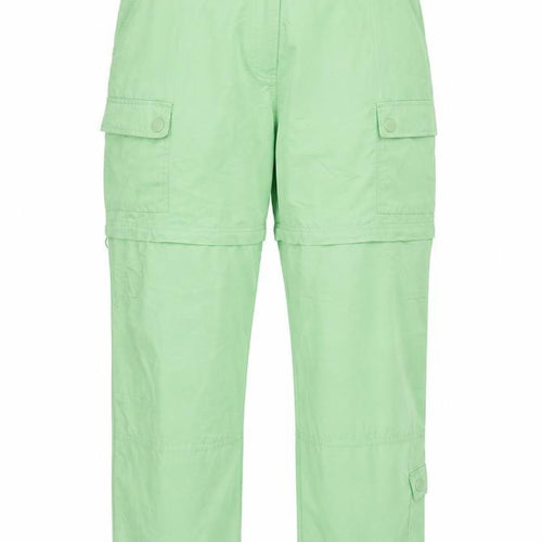 M&S Women’s Green UK 16 Convertible Cargo Trousers Elastic Waist