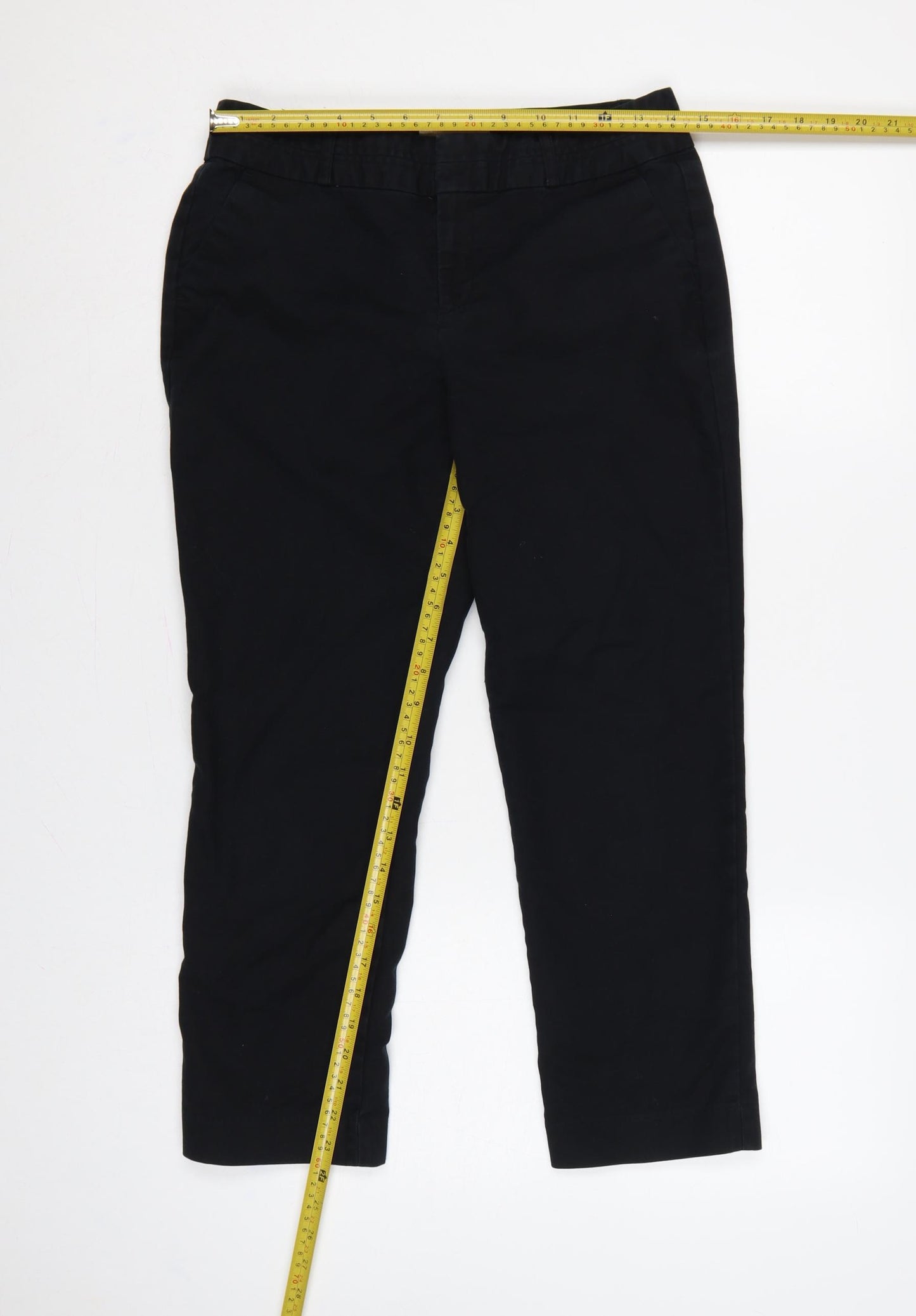 Banana Republic Women’s Black Size 6 Martin Fit Tapered Work Trousers