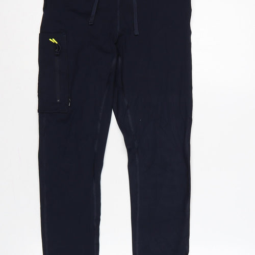 Marks & Spencer Goodmove Women Blue UK 10 Jogger Activewear Trousers