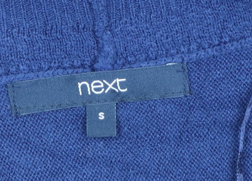 Next Women’s Blue Jewel Embellished Knit Pullover Jumper Size S