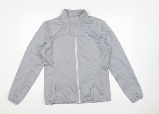 Slazenger Women’s Grey UK 14 Full Zip Lightweight Windbreaker Jacket
